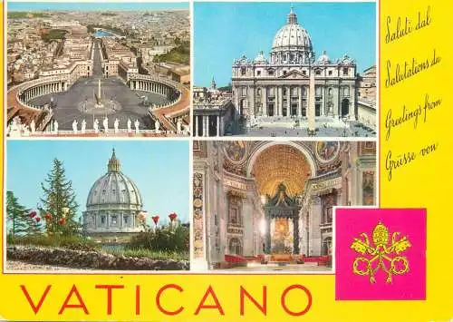 A5080 Vatican multi view souvenir