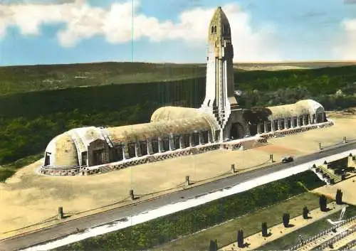 A5077 France Verdun Ossuaire de Douaumont vue aerienne