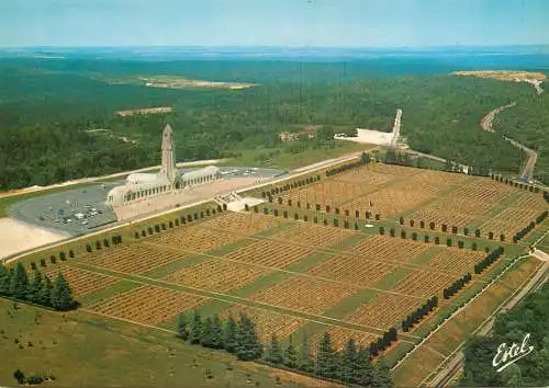 A5077 France Verdun l'Ossuaire de Douaumont vue aerienne