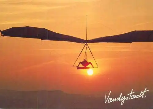 A5066 Vandystadt Icarus' dream paragliding types sunset view