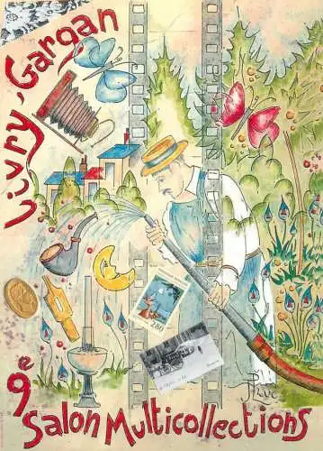 A5326 Postcards fair Livry Gargan creation Jean-Luc