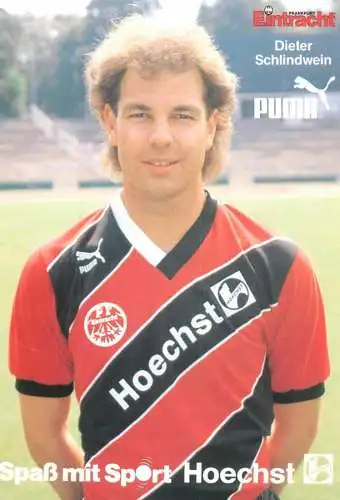 A5066 Dieter Schlindwein Eintracht Frankfurt football player