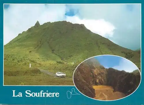 A5065 Guadeloupe La Soufriere - le volcan multi view
