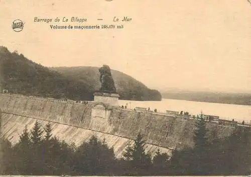 A5011 BELGIUM Gileppe barrage le mur