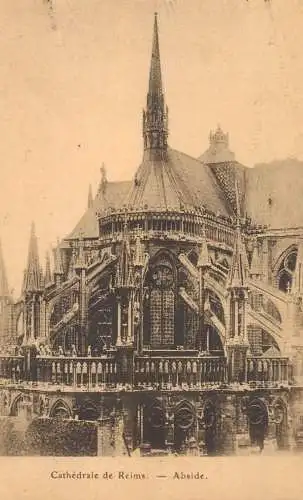 Cathedrale de REIMS abside