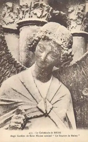 Cathedrale de REIMS ange gardien de Saint Nicaise