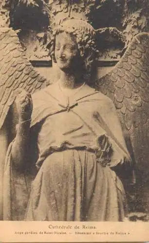 Cathedrale de REIMS ange gardien Saint Nicaise