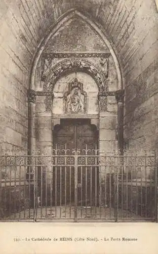 Cathedrale de REIMS la ports romane