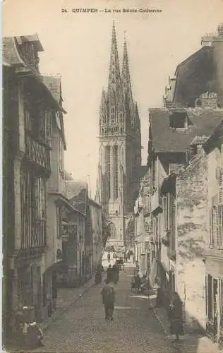 Postcard France Quimper