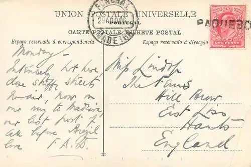 Postcard Avenida da Liberdade