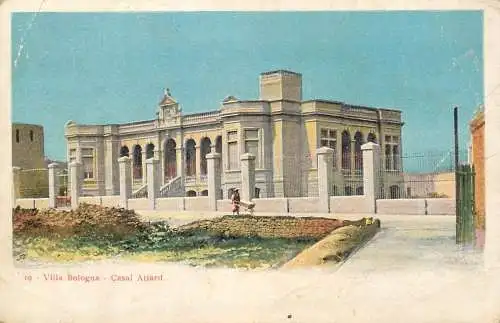 Postcard Malta Villa Bologna Casal Attard