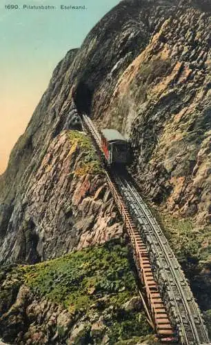 A5291 Pilatusbahn Eselwand funicular railway