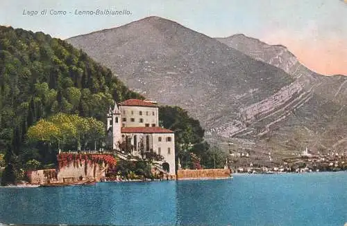 Italy Como lake Lenno Balbianello