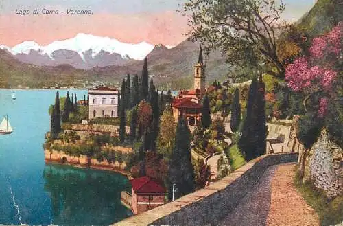 Italy Como lake Varenna