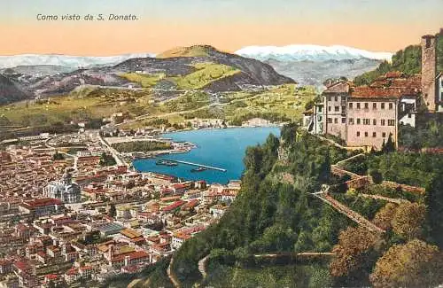 Italy Como lake S. Donato