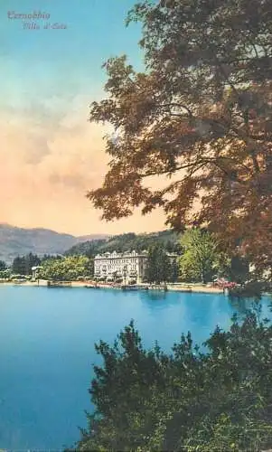 Italy Como lake Cernobbio