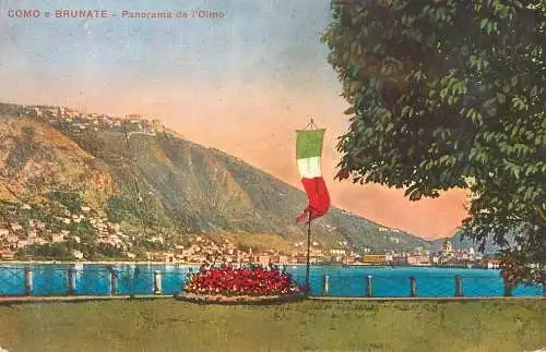Italy Como lake Brunate