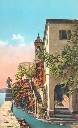 Italy Como lake Punta Balbianello