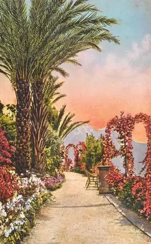 Italy Como lake Bellagio villa Serbelloni