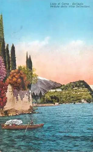 Italy Como lake Bellagio villa Serbelloni