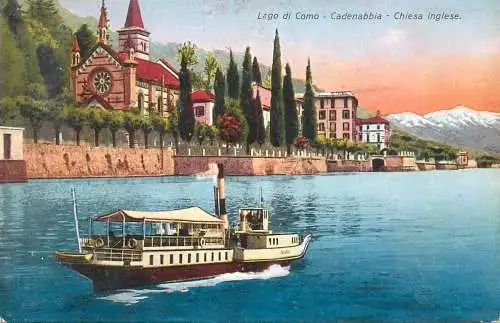 Italy Como lake Cadenabbia