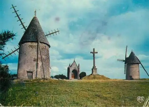 A5058 France Le Mont des Alouettes (Vendee) - les Moulins