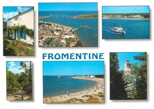 A5058 France Bisous de Fromentine (Vendee) multi view