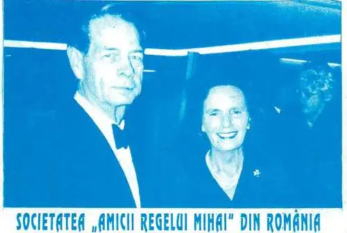 A5289 Pocket calendar Romania 1995 Societatea Amicii Regelui Mihai