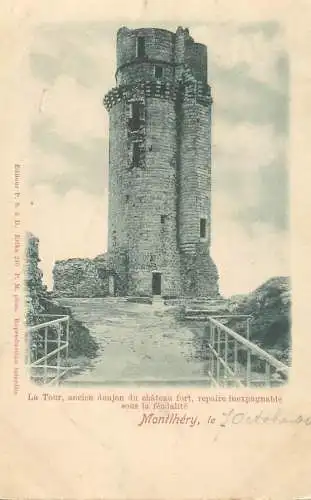 A5278 France cpa Montlhery la tour 1900