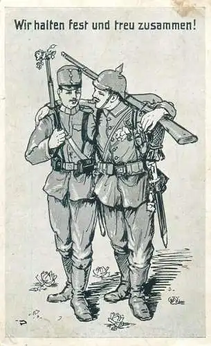 A5277 Wir halten fest und treu zusammen!