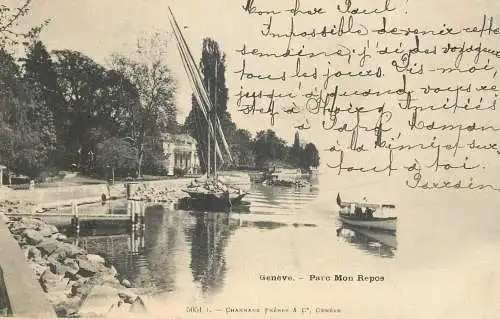 A5044 Switzerland Geneve Parc Mon Repos