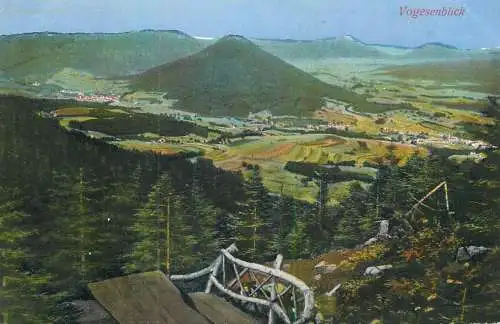 A5044 France Vosges vue generale