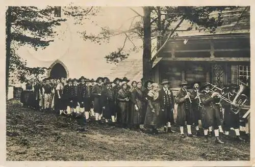 A5038 Germany Freilichtbuhne Tannheim bei Donaueschingen "Hochzeitszug aus der Kirche"