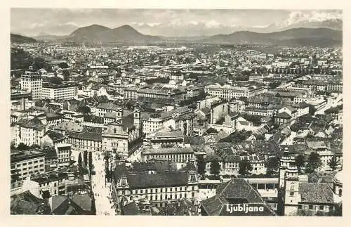 A5037 Slovenia Ljubljana panoramic view