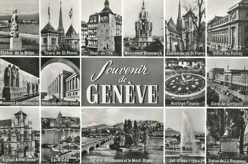 A5037 Switzerland souvenir de Geneve