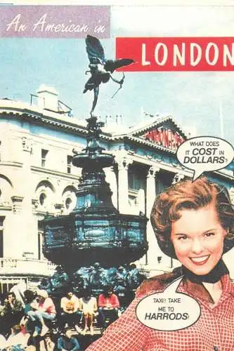 A5220 Fashion Style City An American in London statue of Eros, Piccadilly Circus chic pix