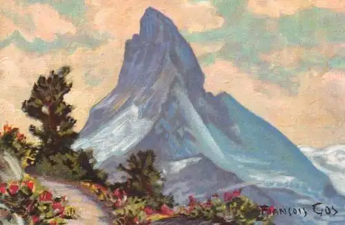 Switzerland Cervin Riffelalp au dessus de Zermatt