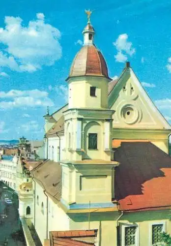 Lithuania postcard Vilnius St. Theresa church