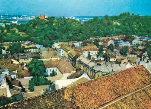 Lithuania postcard Vilnius panorama