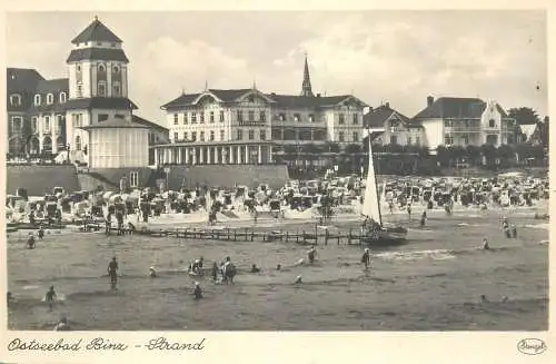 A5035 Germany Ostseebad Binz Strand