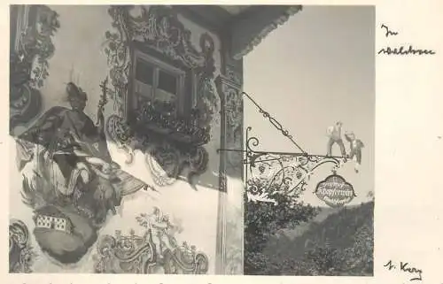 A5035 Austria Tirol Gasthof detail aspect place to identify