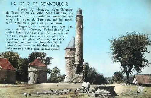 A5157 Bagnoles-de-l'Orne tour de Bonvouloi cpsm