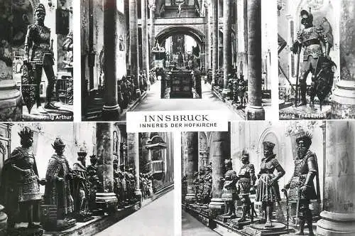 A5034 Austria Innsbruck Inneres der Hofkirche multi view