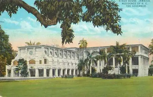 A5154 Jamaica Kings House 1937