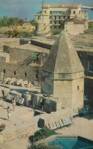 A5033 Azerbaijan Baku Palace complex of the Shirvan Shahs Mausoleum of the Dervish