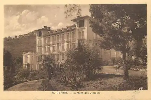 France Hyères le mont des Oiseaux