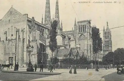 France Bordeaux St. Andre cathedral
