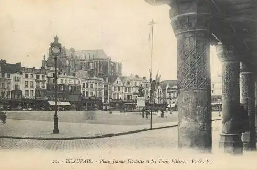 France Beauvais place Jeanne Hachette