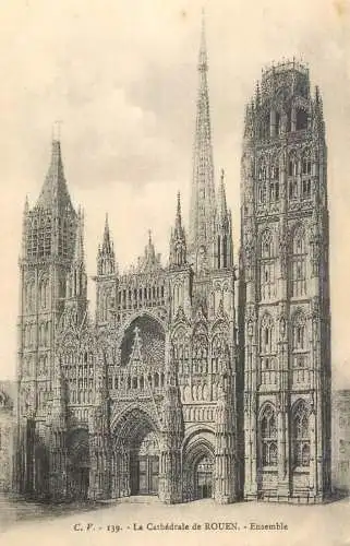France Rouen cathedrale