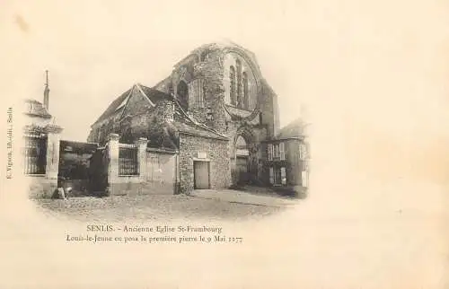 France Senlis eglise St. Frambourg